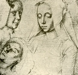 Três mulheres chefes, final do século XV-início do século XVI, 1908.