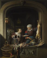 A Poulterers Shop, c. 1670