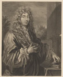 Retrato de Christiaan Huygens