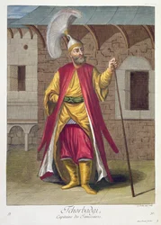 Tchorbadji, capitão dos janízaros, século XVIII