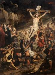 Levantamento da Cruz (óleo sobre tela)
