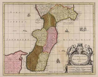 A outra anteriormente parte da Magna Graecia da Calábria além do