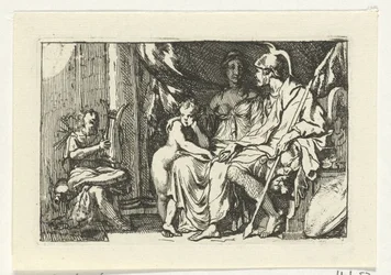 Aeneas conta a Dido o seu destino
História de Dido e Enéas (título da série)