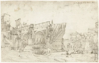 Ponte Rotto sobre o Tibre, Roma