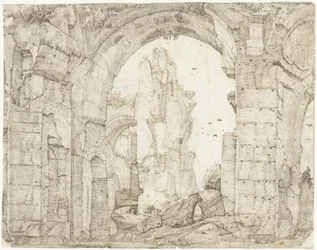 Ruínas dos banhos termais de Caracalla, Roma