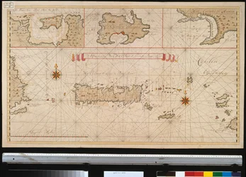 Contorno da ilha de São João de Porto Rico