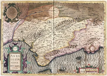 Andaluzia, Espanha (gravura