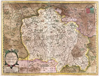 Bourbonnais, França (gravura