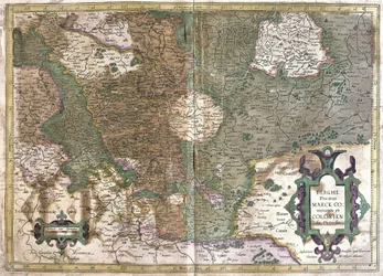 Colónia, Waldeck (Hesse), Alemanha (gravura