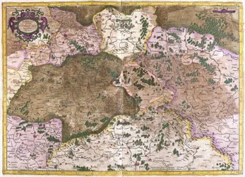Alemanha, Tchecoslováquia e Polônia (gravura
