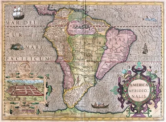 América do Sul (gravura