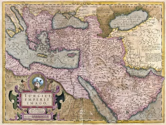 Turquia, Balcãs, nordeste da África, Arábia e Médio Oriente (gravura