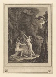 As Ninfas Escrupulosas, 1784.