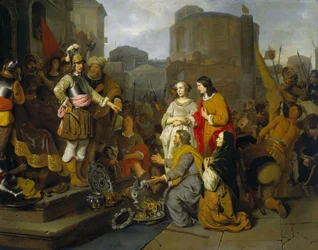 Continência de Scipio, 1650-55