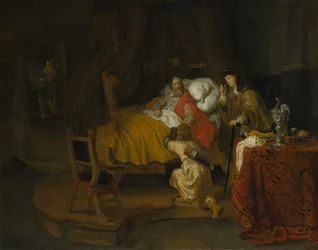 Isaac Blessing Jacob, 1642.