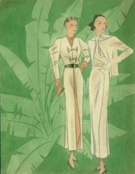 Moda feminina 1934 - vestidos - Gerd Hartung