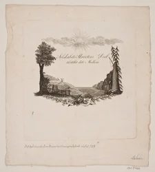 Vinheta para a terra real dinamarquesa Husholdningsselskab