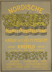 Exposição de arte nórdica no Museu Kaiser Wilhelm, 1902