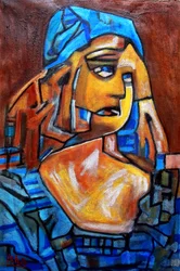 Bella Galatea, 2023 (óleo sobre tela)