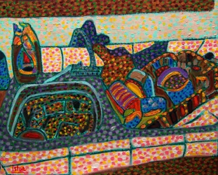 Kitchen Sink, 2021 (óleo sobre tela)