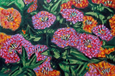 Mums I, 2024 (óleo sobre tela)