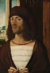 Retrato de um homem, 1491.