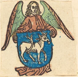Bookplate de Hilprand Brandenburg de Bibrach