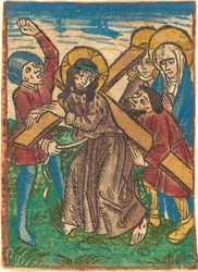 Cristo carregando a cruz