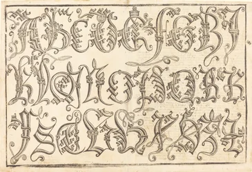 Alfabeto Ornamental