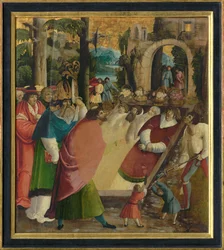 Descoberta das relíquias de Santo Estêvão, o Primeiro Mártir, ca 1515.