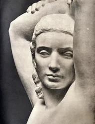 A fisionomia alemã da Grande Exposição de Arte Alemã de 1941, Haus der Deutschen Kunst, da revista 
