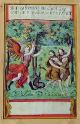Adão e Eva Expulsos do Jardim do Éden, c.1640 (guache sobre velino)