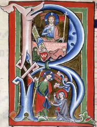 Adicionar 16950 f.106v (detalhe) Cenas da vida de Cristo (velino)
