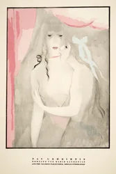 Anúncio da Galerie Flechtheim, de Styl, pub.1922 (impressão em pochoir)