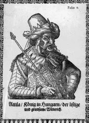 Átila, o Huno (gravura)