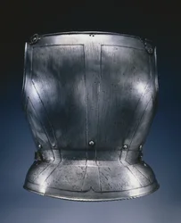 Placa traseira, Landshut, meados dos anos 1500 (aço)