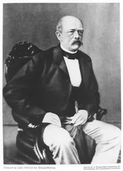Bismarck em 1870 antes da Declaração de Guerra