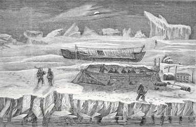 Bivouac em barcos, pub. Londres 1874