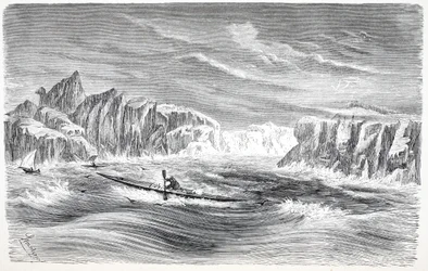 Viagens de barco com canoas, pub. Londres 1874