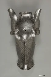 Chanfron em estilo Maximiliano, c.1510 (aço)