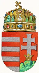 Brasão de armas da Hungria, c.1898