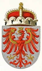 Brasão de armas do Tirol. c.1898
