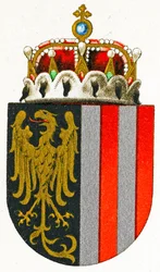 Brasão de Alta Áustria, c.1898