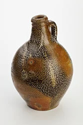 Garrafa de Colónia decorada com um rosto grotesco, c.1600-50 (grés salgado)