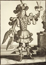 Traje para um negociante de pena, pub. por Gerard Valck (16512-1726) c.1690
