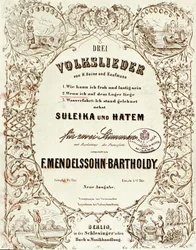 Capa do resultado de Três canções populares por Felix Mendelssohn