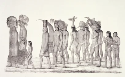 Procissão Festiva das Tecunas, das Viagens ao Brasil