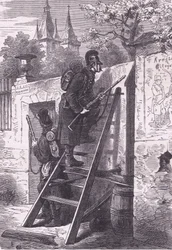 Festa de exploração alemã, Cassells History of the War between France and Germany publicado por Cassell and Company Limited, c.1890 (litho)