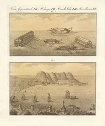Gibraltar e as baterias de natação (gravação a cores)