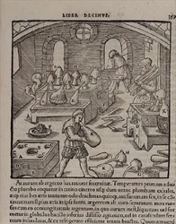 Sopro de vidro, de um Livro de Ofícios